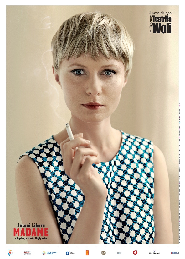 Madame, Teatr Na Woli plakat